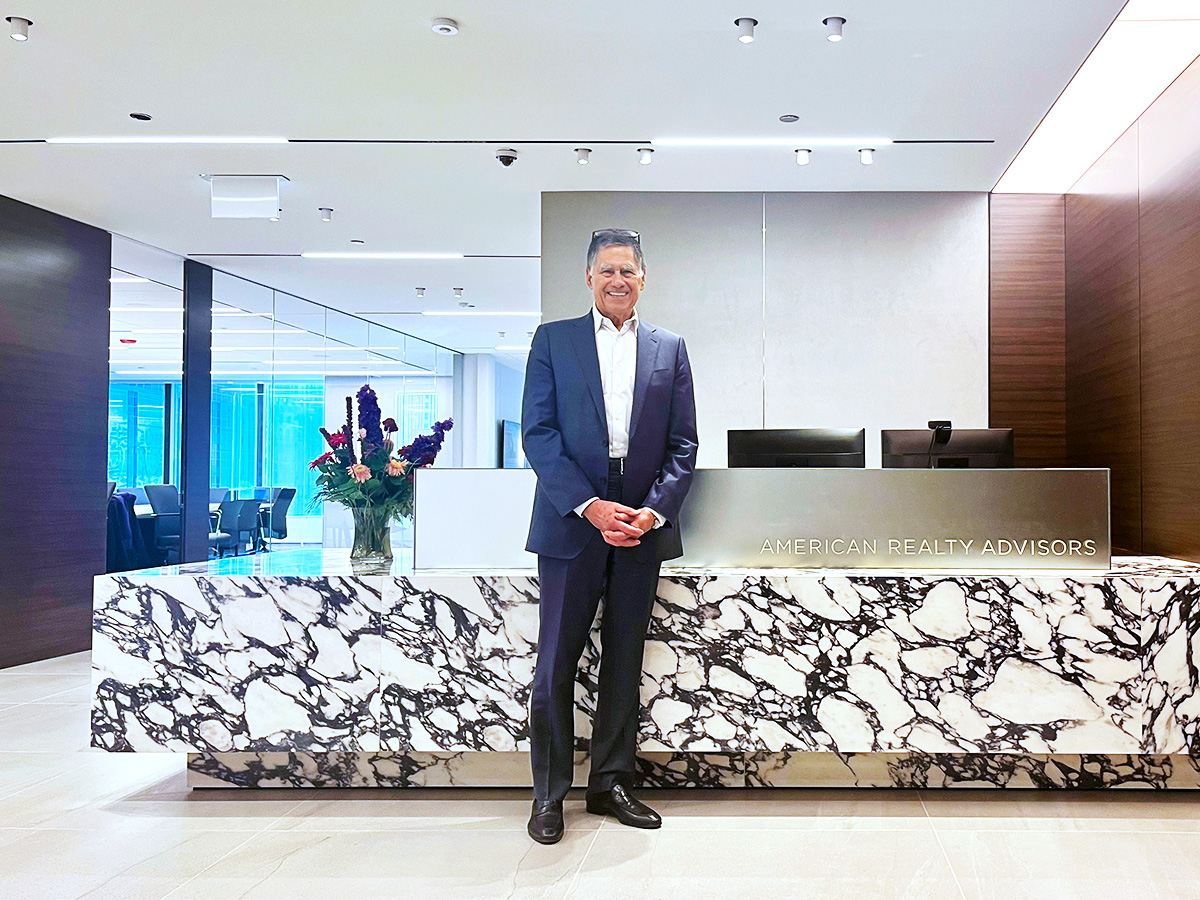 ARA CEO Stanley Iezman at ARA's new Chicago office