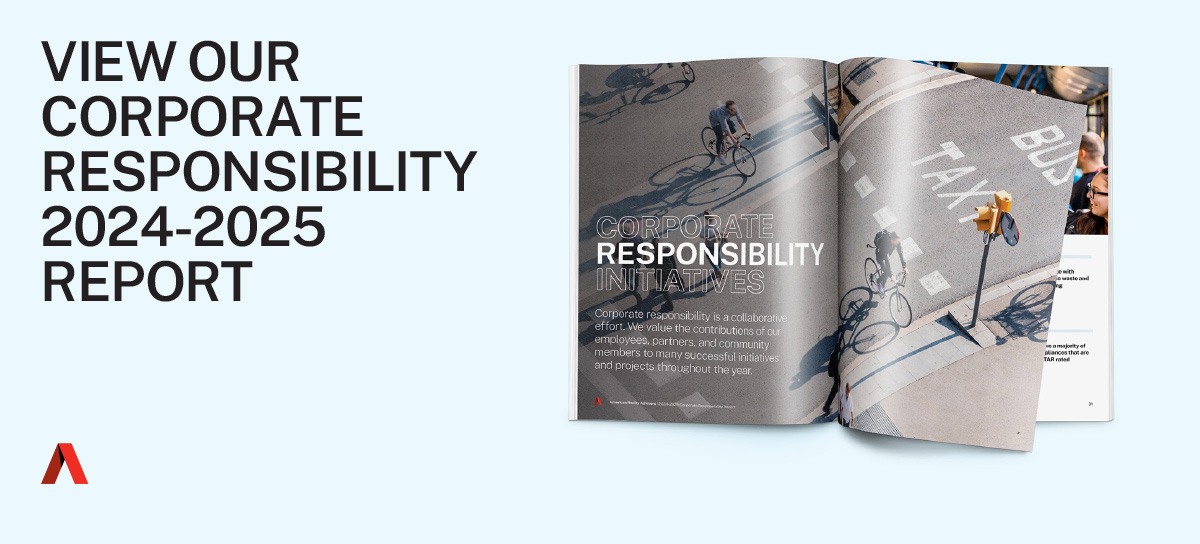 American Realty Advisors Corporate Responsibility 2024-2025 Report