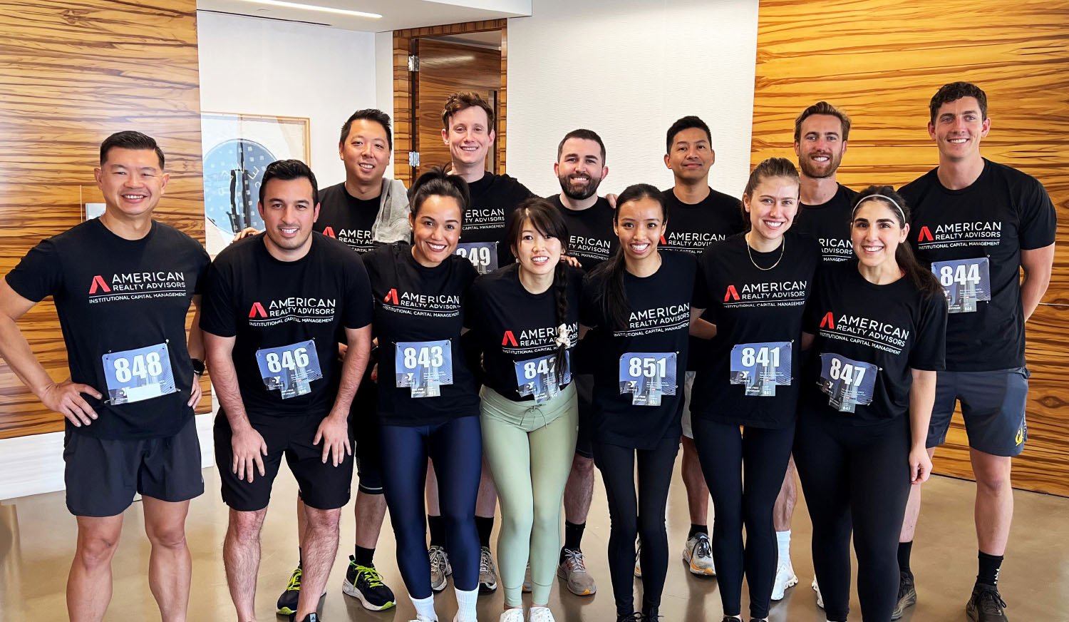 ARA employees posing for a group photo