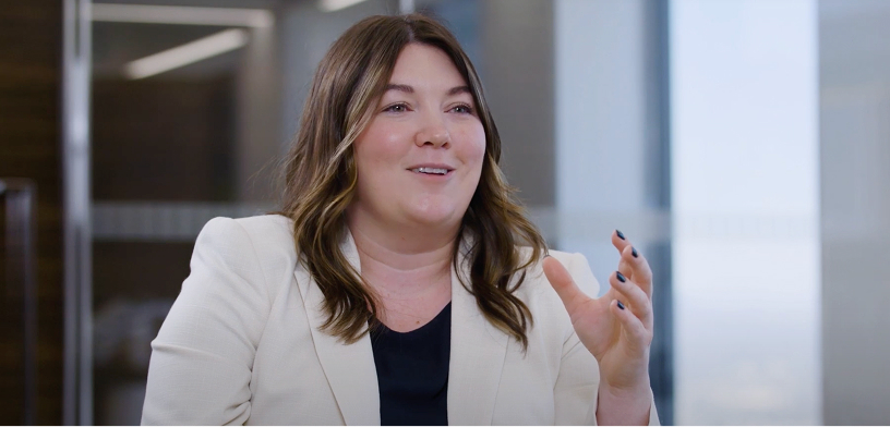 Sabrina Unger speaks about real estate distress and opportunities. The timing for the video is 12:52.